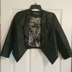 ❌SOLD❌ A&K · Faux Leather Jacket
